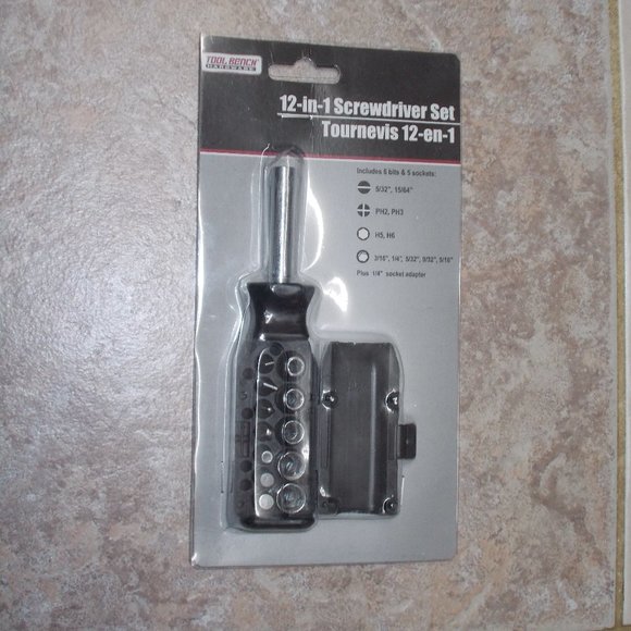New, 12-in 1 Screwdriver set - Picture 1 of 2